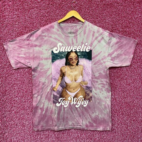 Saweetie Icy Wifey ICY GRL High Maintenance Rap Tie Dye XL - Picture 1 of 4
